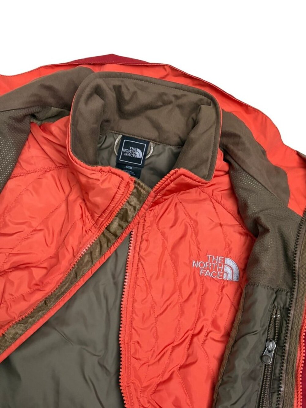 THE NORTH FACE 3-in-1 Hyvent Waterproof Jacket Snowboard Ski Coat Womens Medium - Picture 6 of 14